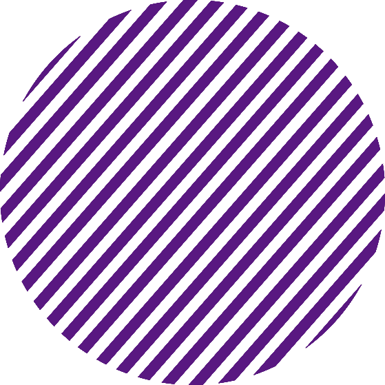 Blå cirkel